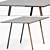 Plania Table: Contemporary Elegance With Functional Design 3D model small image 4