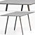 Plania Table: Contemporary Elegance With Functional Design 3D model small image 5