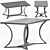 Elegant Must R Dining Table 3D model small image 5