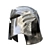 Medieval Armor Barbuta Helmet 3D model small image 5