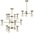Elegant Greenwich Chandelier Collection 3D model small image 1