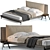 Luxurious Ditre Italia Kim Bed 3D model small image 1