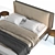 Luxurious Ditre Italia Kim Bed 3D model small image 3