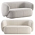 Grado Swell Sofa: Modern Design 3D model small image 2