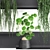 Vertical Garden Shelf Kit: Exotic Plants & Succulents 3D model small image 3