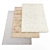 Versatile Set of 6 Stunning Rugs 3D model small image 1