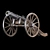 18th Century PBR Cannon Model 3D model small image 1