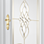 Stylish Interior Door 3D model small image 3