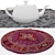 Round Rugs Set - Versatile 3D Models 3D model small image 4