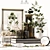 Elegant Decor Set 055: High-Quality 3D Models 3D model small image 1