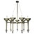 Sigma L2 Luxury Crystal Chandelier 3D model small image 4