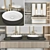 Modern Bathroom Accessory Set 3D model small image 3