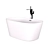 Modern Freestanding Acrylic Bath - BelBagno BB202 3D model small image 3