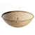 Rustic Rattan Pendant Lights 3D model small image 2