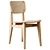 GUBI C-Chair Dining Chair 3D model small image 1