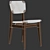 GUBI C-Chair Dining Chair 3D model small image 5