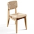 GUBI C-Chair Dining Chair 3D model small image 8