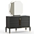 Elegance in Simplicity: Moismobilya Pablo Dressing Table 3D model small image 1