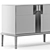 Elegant Pablo Sideboard in Walnut 3D model small image 3