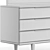 Elegant Punto Dressing Table 3D model small image 4