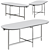 Mimico 2-Color Modern Table 3D model small image 2