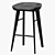 Luxurious Kami Bar Stool: Stylish, Comfortable, Elegant 3D model small image 4