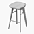 Luxurious Kami Bar Stool: Stylish, Comfortable, Elegant 3D model small image 5