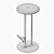 Sleek Bamboo Barstool 3D model small image 5