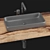 LogoWash: Sleek and Modern Wash Basin 3D model small image 3