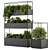 Stylish Plant Box Stand Set 3D model small image 2