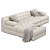 Title: Versatile Eichholtz Dean 2-Tone Modular Sofa 3D model small image 5