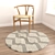 Versatile Set of 8 3D Rugs 3D model small image 3