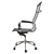 Ergonomic NORDEN Helmut Office Chair 3D model small image 2