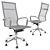 Ergonomic NORDEN Helmut Office Chair 3D model small image 5