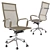 Ergonomic NORDEN Helmut Office Chair 3D model small image 6