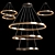 Cerchio Pendant Chandelier 3D model small image 10