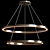 Cerchio Pendant Chandelier 3D model small image 12