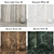 Elegant Marble Collection: Statuario, Bayona, Daino, Manaos 3D model small image 2