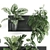 Exotic Vertical Garden Shelf 3D model small image 5