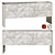 Luxury Marble Dresser: Hessentia Cornelio Cappellini Linfa 3D model small image 1