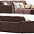 Modern Comfort: Corner Sofa Sietl Xoff 3D model small image 3