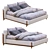 Zegen Ash Bed - 2013 Modern Millimeter-Sized Furniture 3D model small image 4