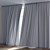 Breezy Drapes: Wind 01 3D model small image 4