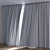 Breezy Drapes: Wind 01 3D model small image 8