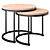 Modern Chad Table Set 3D model small image 1