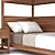 Compact Twin Bunk Bed: Perfect for Small Spaces 3D model small image 3