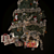 Festive Christmas Tree with Gifts and Ornaments 3D model small image 2