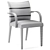Sleek Oltre Dining Chair 3D model small image 6