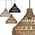 Elegant Macrame Chandelier 3D model small image 2