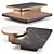 Numana Coffee Tables: Elegant Geometry and Durability 3D model small image 1